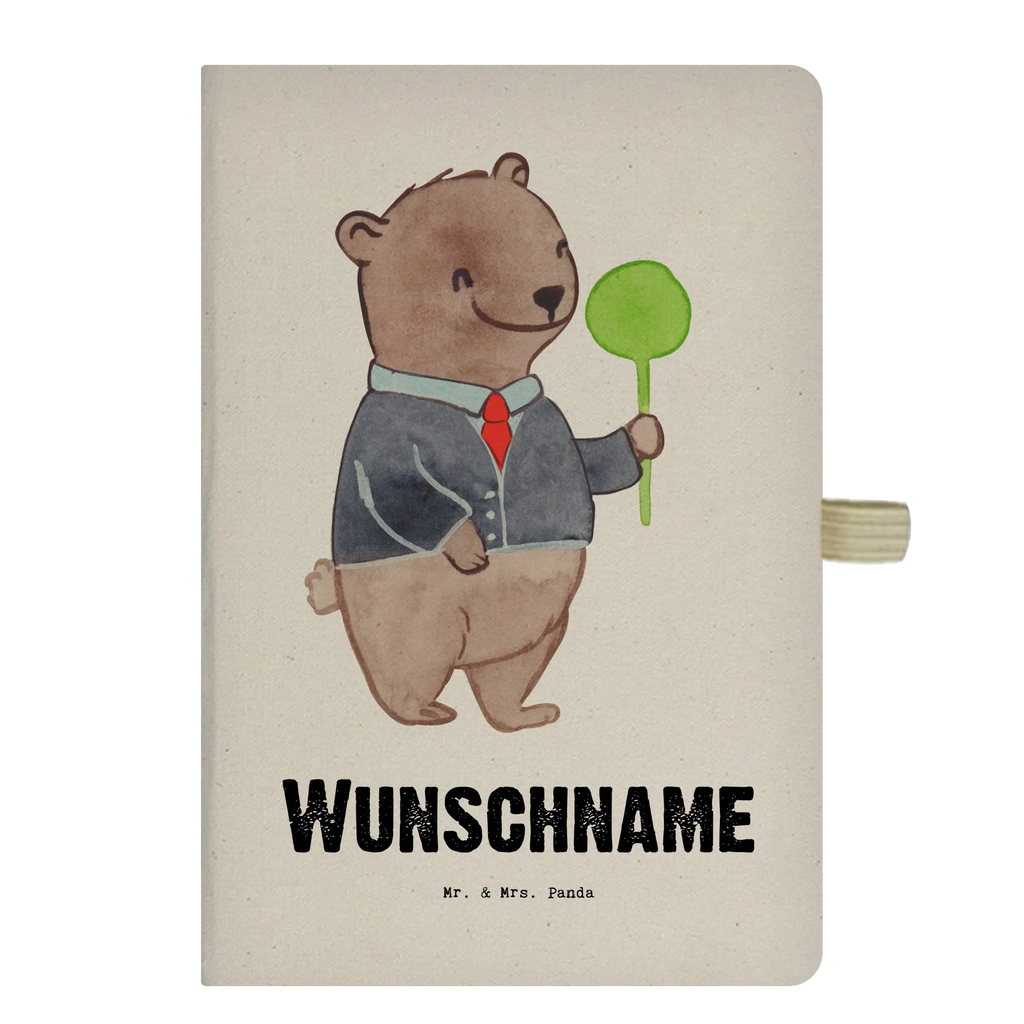 Personalised notebook Train attendant Heart gift, gift idea, best, farewell gift, passing exam, anniversary, retirement, promotion, job start, sayings, funny, profession