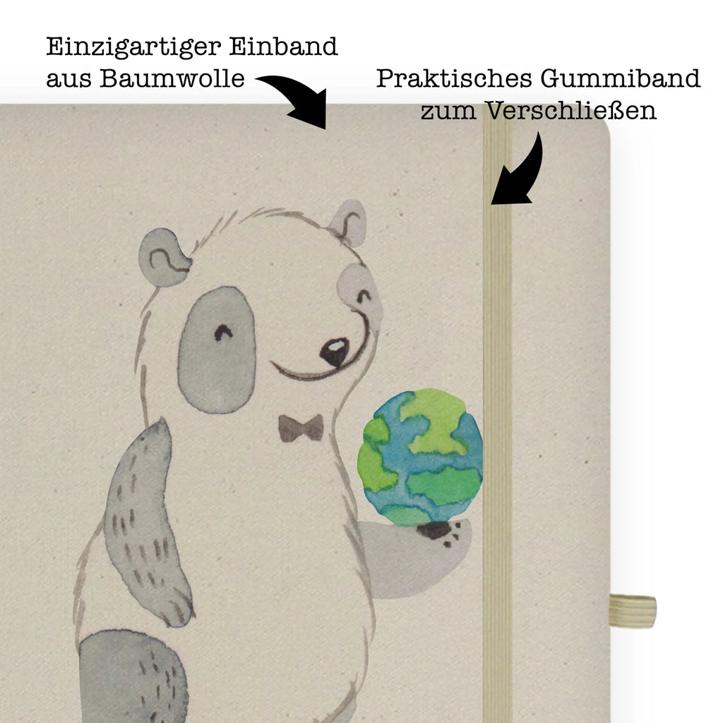 DIN A4 Personalizowany Notatnik oceanograf serce Zawód, Wykształcenie, Jubileusz, Pożegnanie, Emerytura, Kolega, Koleżanka, Prezent, Dawać, Pracownik, Współpracownik, Firma, Dziękuję, Dziękuję bardzo