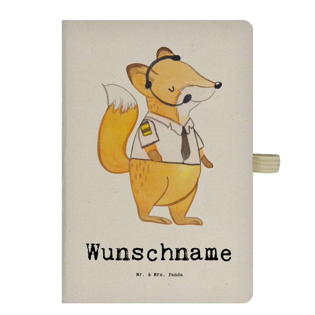 DIN A4 Personalizowany Notatnik kontroler ruchu lotniczego serce Zawód, Wykształcenie, Jubileusz, Pożegnanie, Emerytura, Kolega, Koleżanka, Prezent, Dawać, Pracownik, Współpracownik, Firma, Dziękuję, Dziękuję bardzo