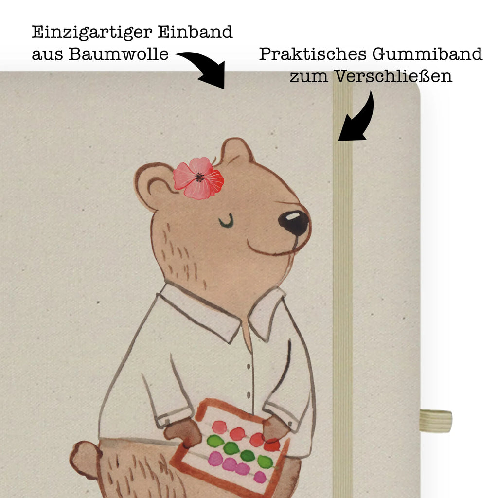 DIN A4 Personalizowany Notatnik pracownica banku Serce Zawód, Wykształcenie, Jubileusz, Pożegnanie, Emerytura, Kolega, Koleżanka, Prezent, Dawać, Pracownik, Współpracownik, Firma, Dziękuję, Dziękuję bardzo