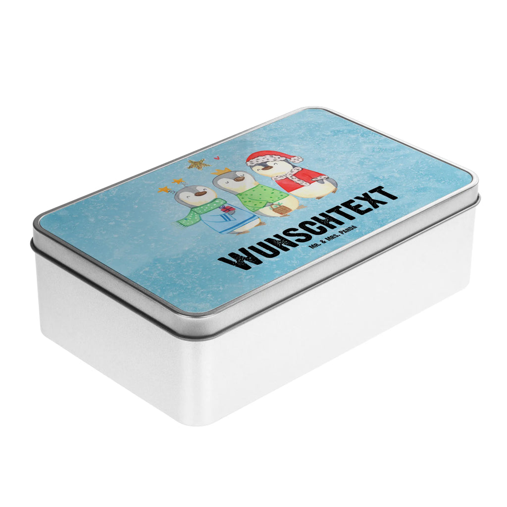 Personalised metal tin wintertime Holy Three Kings Winter, Christmas, Christmas time, snow, Epiphany, Christmas present, Santa Claus, Christmas days, Christmas Eve