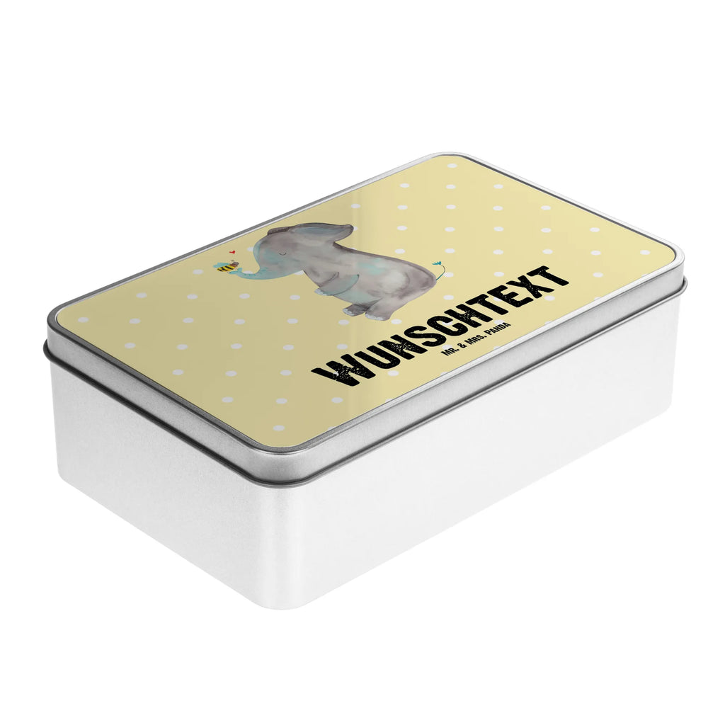 Personalised metal tin elephant bee small animals, cute, funny, cute animal motives, hand drawn, small world, funny sayings, good mood, happy, gifts, gift ideas, special gifts, animal lover, card, bee, proof of love, marriage proposal, elephant, anniversary, wedding gift, love, love gift, love saying