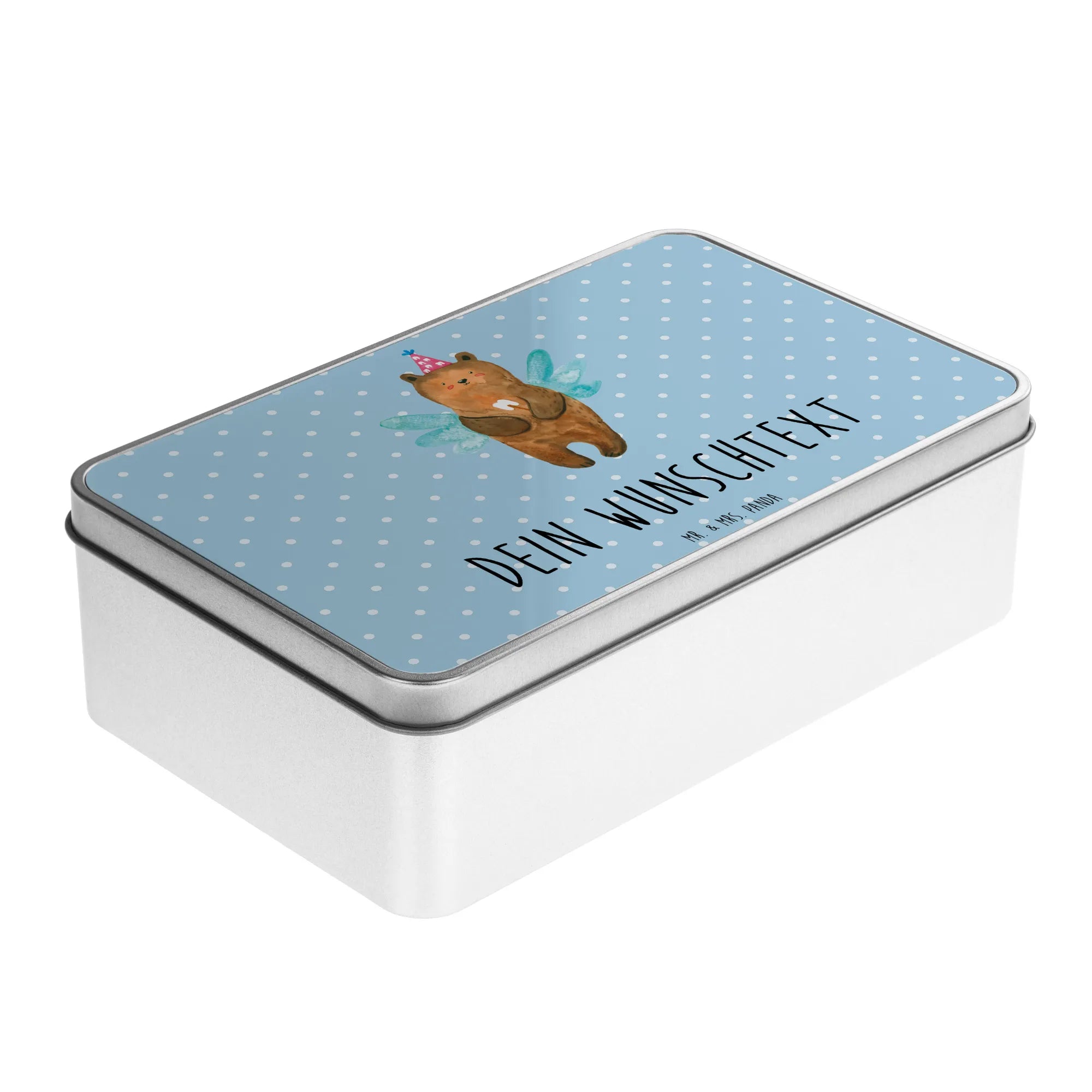 zahnfee aufbewahrung Personalisierte Geschenkbox Bär Zahnfee