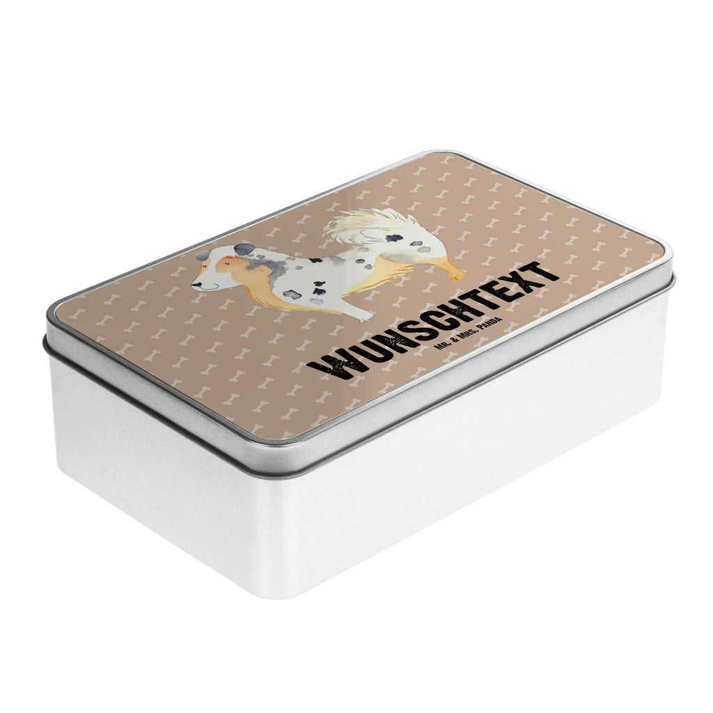 Personalised metal tin Dog Australia Shepherd dog, mutt, hound, woof, dog mama, dog breed, love dogs, love for dogs, dog decorative items, bag with dog print, funny gifts for dog owners, what do you give a dog lover, Christmas gifts for dogs, gifts for dogs, dog sayings, Sayings, Dog, Saying, Australia Shepherd, Dog love, Shepherd, Family dog