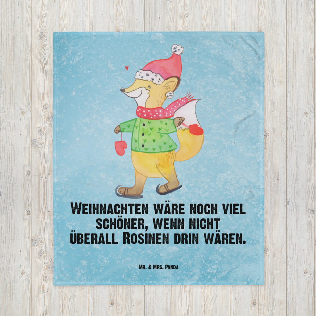 Kuscheldecke Fuchs  Schlittschuhe Tagesdecke, Wolldecke, Sofadecke, Decke, Wohndecke, Winter, Weihnachten, Weihnachtsdeko, Nikolaus, Advent, Heiligabend, Wintermotiv, Weihnachtsbaum, Weihnachtstage, Tannenbaum, Weihnachtszeit, Weihnachtsmann