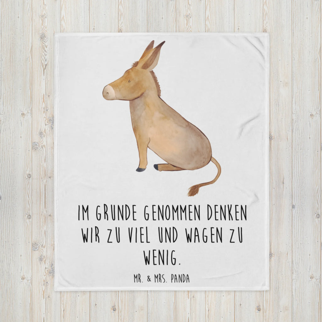 Kuscheldecke Esel Wohndecke, Wolldecke, Decke, Tagesdecke, Sofadecke, Tiermotive, Gute Laune, lustige Sprüche, Tiere, Lebensmut, zuversicht, erfolg, Ziel, Lebensglück, tapferkeit, Lebensziel, Weisheit, Esel, Mut, positive gedanken