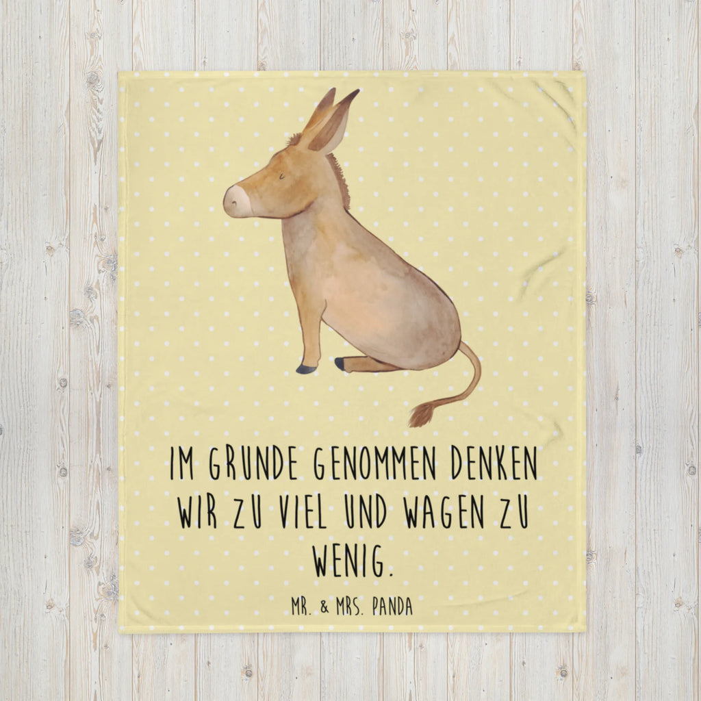 Kuscheldecke Esel Wohndecke, Wolldecke, Decke, Tagesdecke, Sofadecke, Tiermotive, Gute Laune, lustige Sprüche, Tiere, Lebensmut, zuversicht, erfolg, Ziel, Lebensglück, tapferkeit, Lebensziel, Weisheit, Esel, Mut, positive gedanken