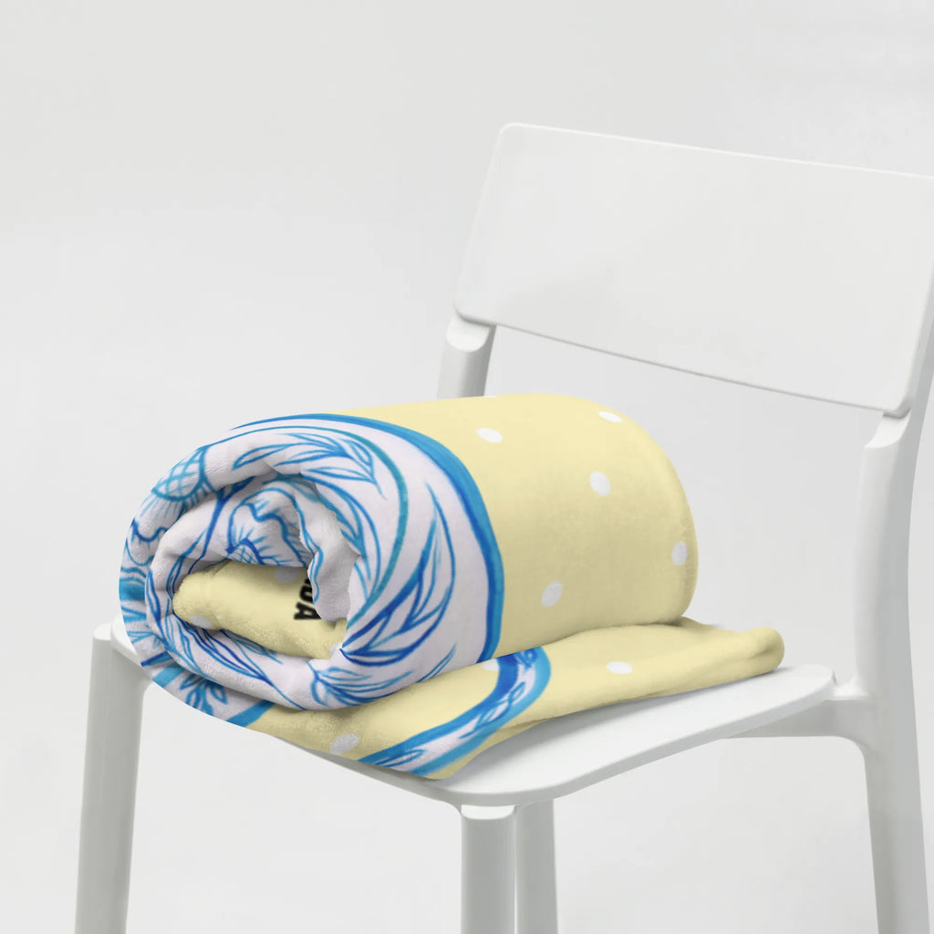 Blanket anchor Blue sofa throw, cozy blanket, plush blanket, throw blanket, Sherpa blanket, fleece blanket, warm blanket, snuggle blanket, small animals, cute, funny, cute animal motives, hand drawn, small world, funny sayings, good mood, happy, gifts, gift ideas, special gifts, animal lover, card