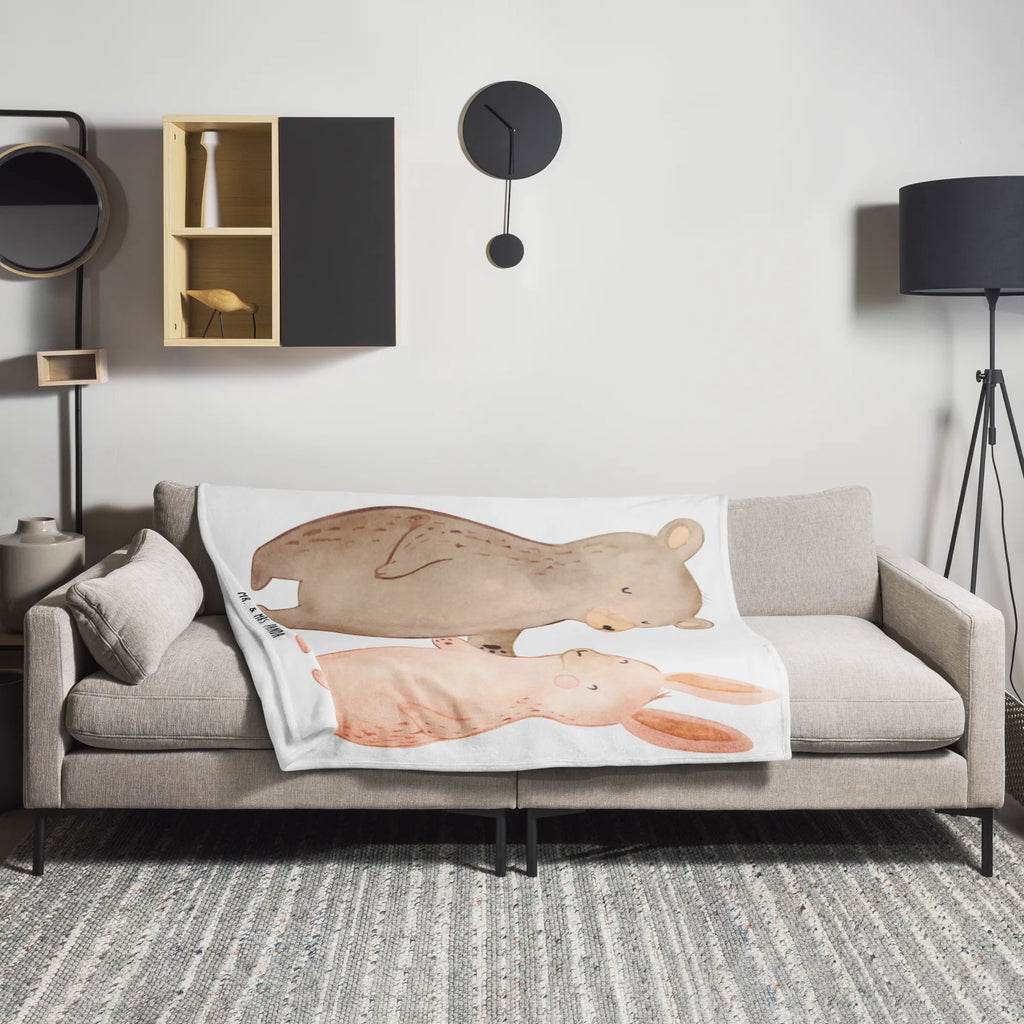 Blanket bear and rabbit Embrace Fleecedecke, Kuscheldecke XXL, Wohndecke, Tagesdecke, Wohnzimmerdecke, Dekodecke, Weihnachtsgeschenk, Wolldecke, Dekoration, Schmusedecke, Kinderdecke, Mikrofaser Decke, Entspannen, Kuschelfleecedecke, Decke, Gemütlich, Sofadecke, Jahrestagsgeschenk, Freundin, Liebesgeschenk, Heiraten, Heiratsantrag, Hocheitstag, Freund, Jahrestag, Verlobung, Partner, Ehemann, Liebe, Ehefrau, Best Friends, Hase, Bärchen, Freunde, Bär, Bester Freund