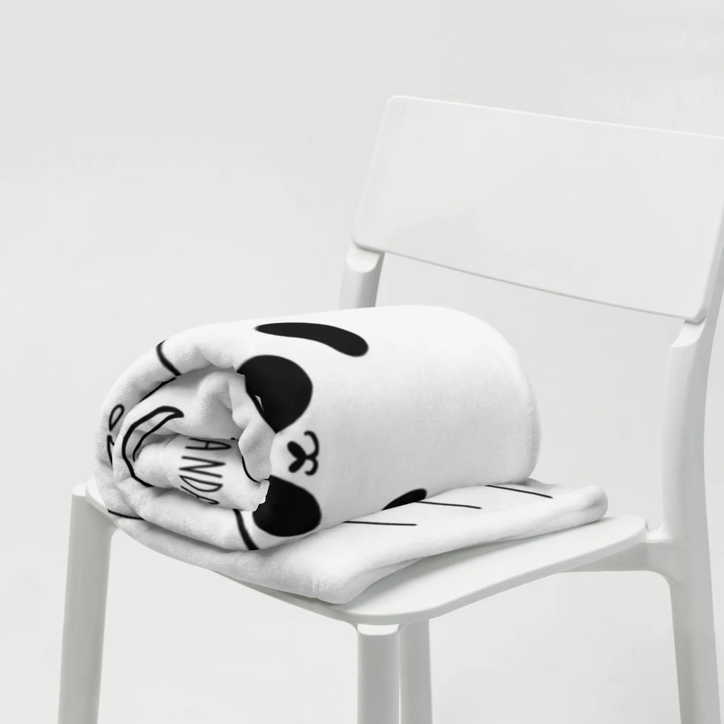 Blanket Panda Friendship snuggle blanket, cozy blanket, sofa throw, warm blanket, Sherpa blanket, plush blanket, fleece blanket, throw blanket