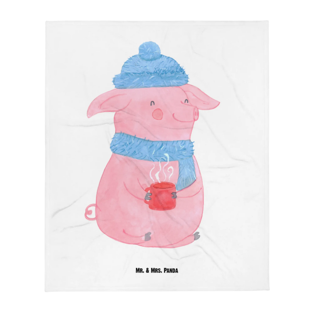 Blanket Pig Mulled wine Sofadecke, Wohndecke, Tagesdecke, Decke, Wolldecke, Winter, Weihnachten, Weihnachtsdeko, Nikolaus, Advent, Heiligabend, Wintermotiv, Weihnachtsmarkt, Glühwein, Glühschwein, Punsch