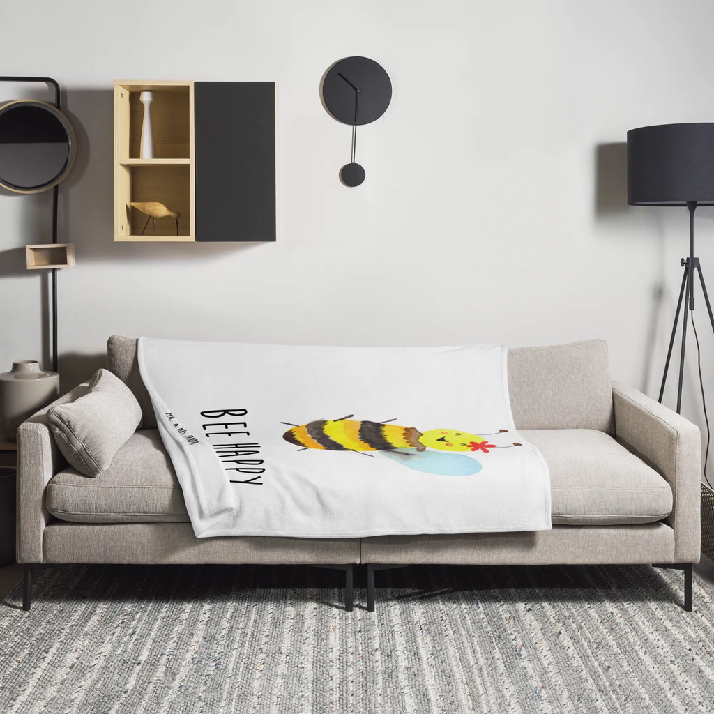 Blanket bee happy cozy blanket, warm blanket, plush blanket, sofa throw, fleece blanket, snuggle blanket, throw blanket, Sherpa blanket, Bee, wasp, bumblebee