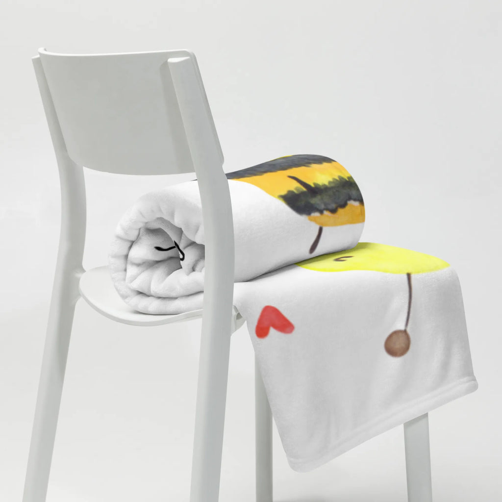 Blanket bee In love Sofadecke, Tagesdecke, Wohndecke, Wolldecke, Decke, Biene, Wespe, Hummel