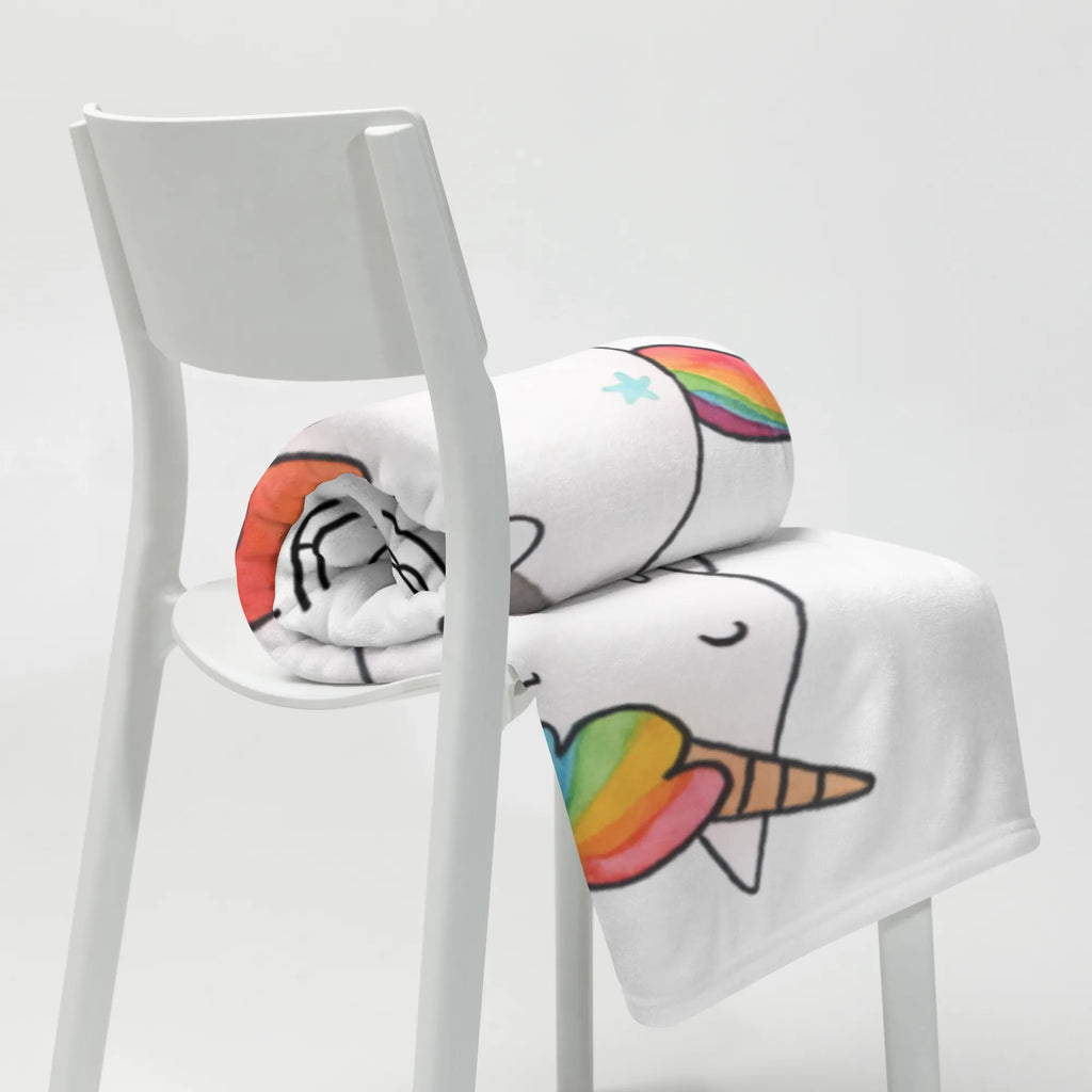 Kuscheldecke Einhorn Herz Tagesdecke, Wohndecke, Decke, Wolldecke, Sofadecke, Einhorn, Einhörner, Einhorn Deko, Unicorn, schlimm, Herz, böse, witzig, Freundin, anders, lustig, bunt