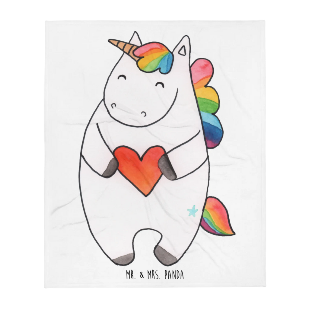 Kuscheldecke Einhorn Herz Tagesdecke, Wohndecke, Decke, Wolldecke, Sofadecke, Einhorn, Einhörner, Einhorn Deko, Unicorn, schlimm, Herz, böse, witzig, Freundin, anders, lustig, bunt