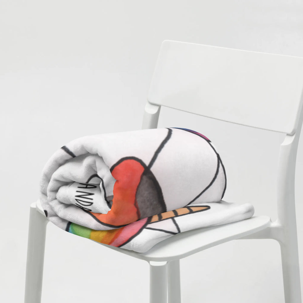 Kuscheldecke Einhorn Herz Tagesdecke, Wohndecke, Decke, Wolldecke, Sofadecke, Einhorn, Einhörner, Einhorn Deko, Unicorn, schlimm, Herz, böse, witzig, Freundin, anders, lustig, bunt
