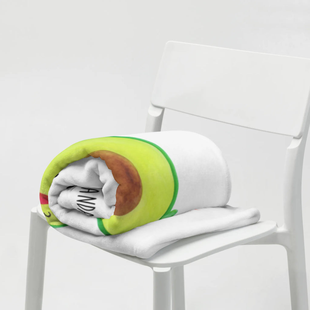 Kuscheldecke Avocado Party Time Wolldecke, Tagesdecke, Decke, Sofadecke, Wohndecke, Avocado, Veggie, Vegan, Gesund