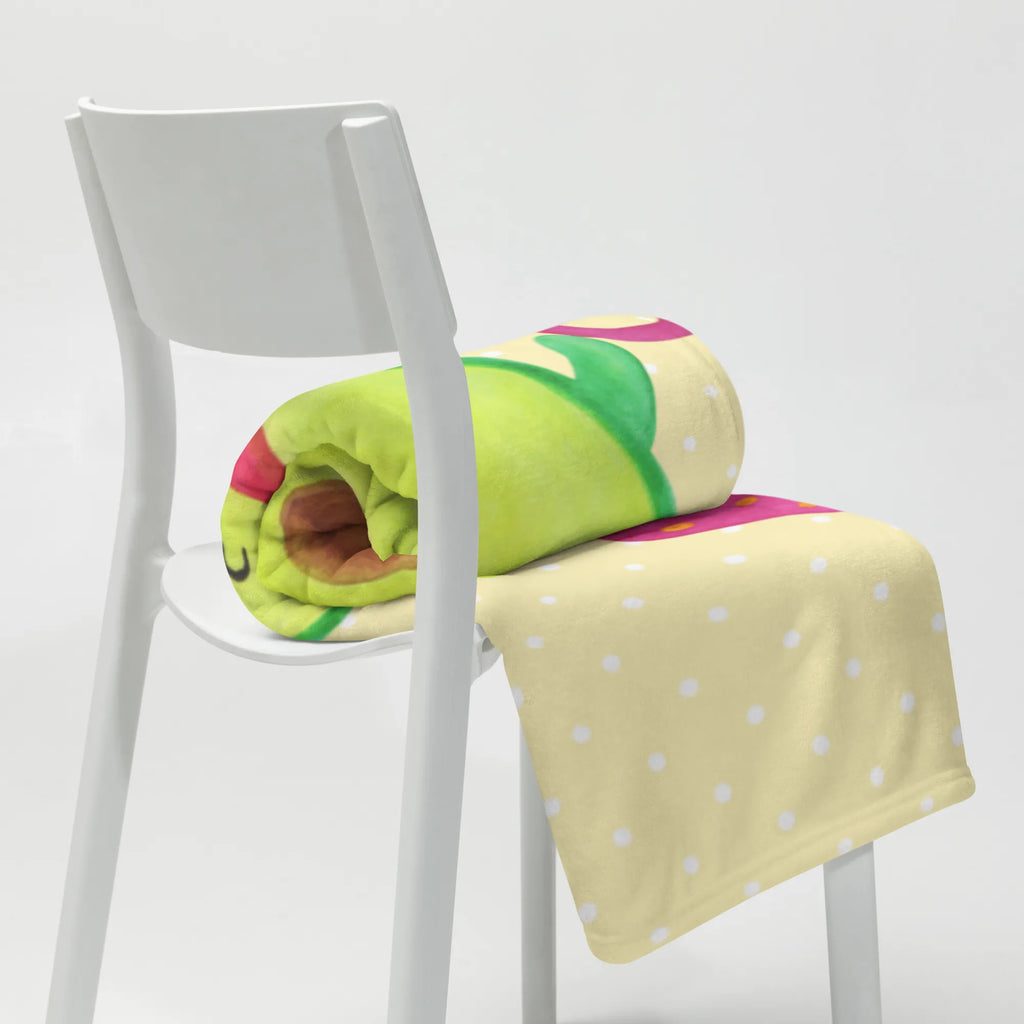 Kuscheldecke Avocado Party Time Wolldecke, Tagesdecke, Decke, Sofadecke, Wohndecke, Avocado, Veggie, Vegan, Gesund