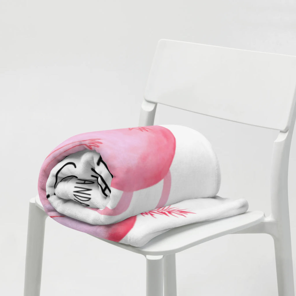 Kuscheldecke Axolotl Glücklich Sofadecke, Tagesdecke, Wohndecke, Wolldecke, Decke, Axolotl, Molch, gute Laune, Axolot, Motivation, Schwanzlurch, Lurch, Lurche