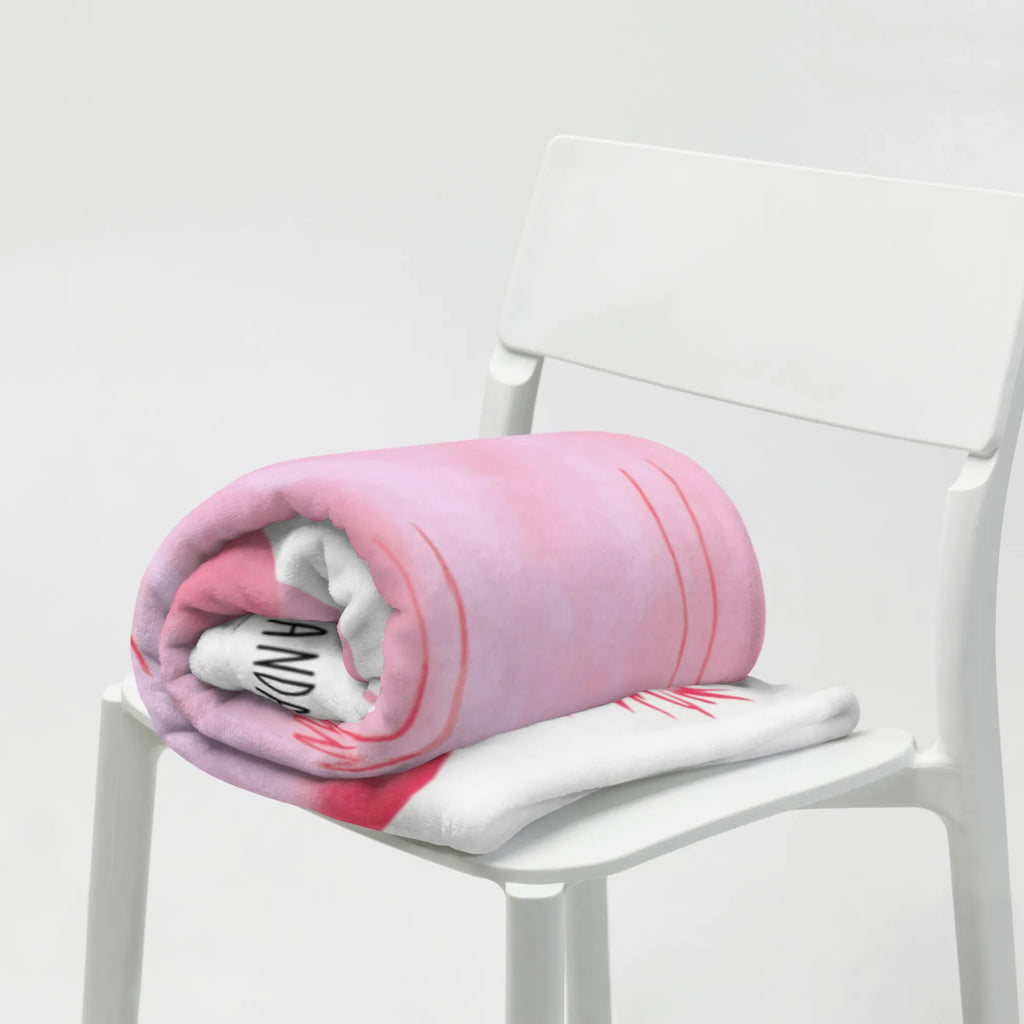 Kuscheldecke Axolotl Glücklich Sofadecke, Tagesdecke, Wohndecke, Wolldecke, Decke, Axolotl, Molch, gute Laune, Axolot, Motivation, Schwanzlurch, Lurch, Lurche