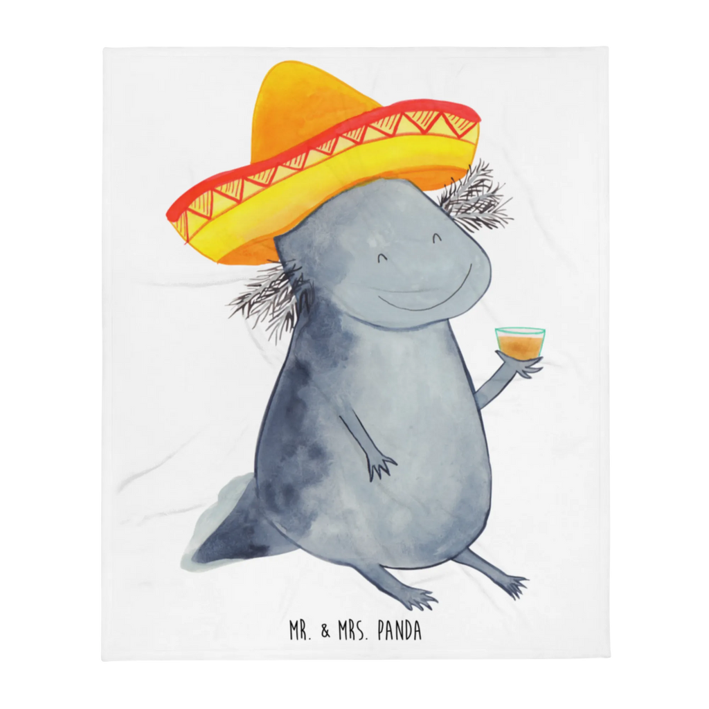 Blanket axolotl tequila Decke, Wolldecke, Sofadecke, Wohndecke, Tagesdecke, Axolotl, Molch, Schwanzlurch, Sombrero, Axolot, Feuersalamander, Mexiko, Feuerdrache, Spruch, Zitrone, Mexico, Lurche, Lurch, Motivation, Tequila