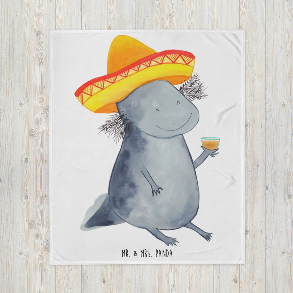Blanket axolotl tequila Decke, Wolldecke, Sofadecke, Wohndecke, Tagesdecke, Axolotl, Molch, Schwanzlurch, Sombrero, Axolot, Feuersalamander, Mexiko, Feuerdrache, Spruch, Zitrone, Mexico, Lurche, Lurch, Motivation, Tequila