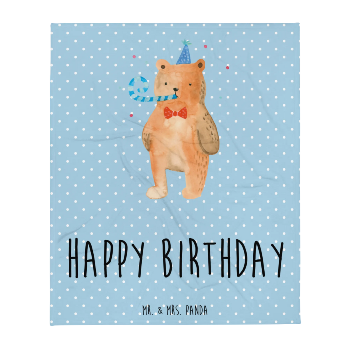 Blanket bear Birthday cuddly toy, teddy bear