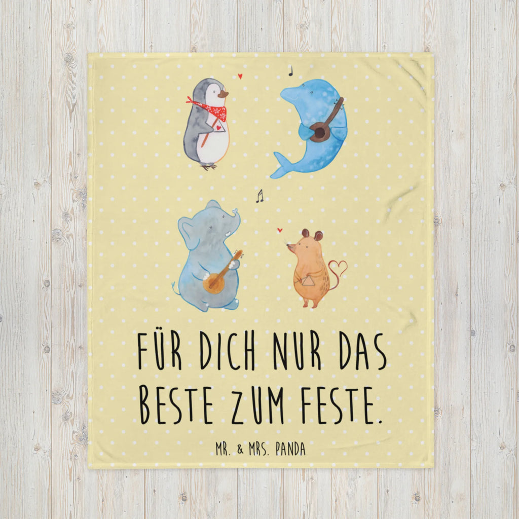 Koc Wielki zespół Wolldecke, Entspannen, Wohndecke, Gemütlich, Dekodecke, Jahrestagsgeschenk, Mikrofaser Decke, Decke, Kinderdecke, Schmusedecke, Sofadecke, Kuscheldecke XXL, Wohnzimmerdecke, Tagesdecke, Weihnachtsgeschenk, Kuschelfleecedecke, Fleecedecke, Dekoration, Tiere, Tiermotive, Gute Laune, Lustige Sprüche, Elefant, Band, Musikanten, Triangel, Musik, Maus, Delfin, Gitarre, Pinguin, Hund