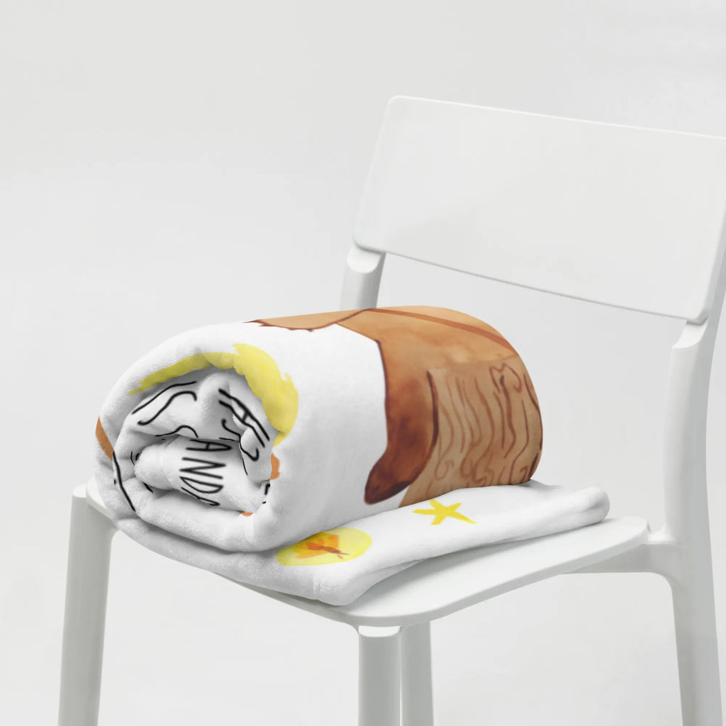 Kuscheldecke Bär & Marienkäfer Lagerfeuer Decke, Wohndecke, Sofadecke, Wolldecke, Tagesdecke, Bär, Teddy, Teddybär, Lagerfeuer