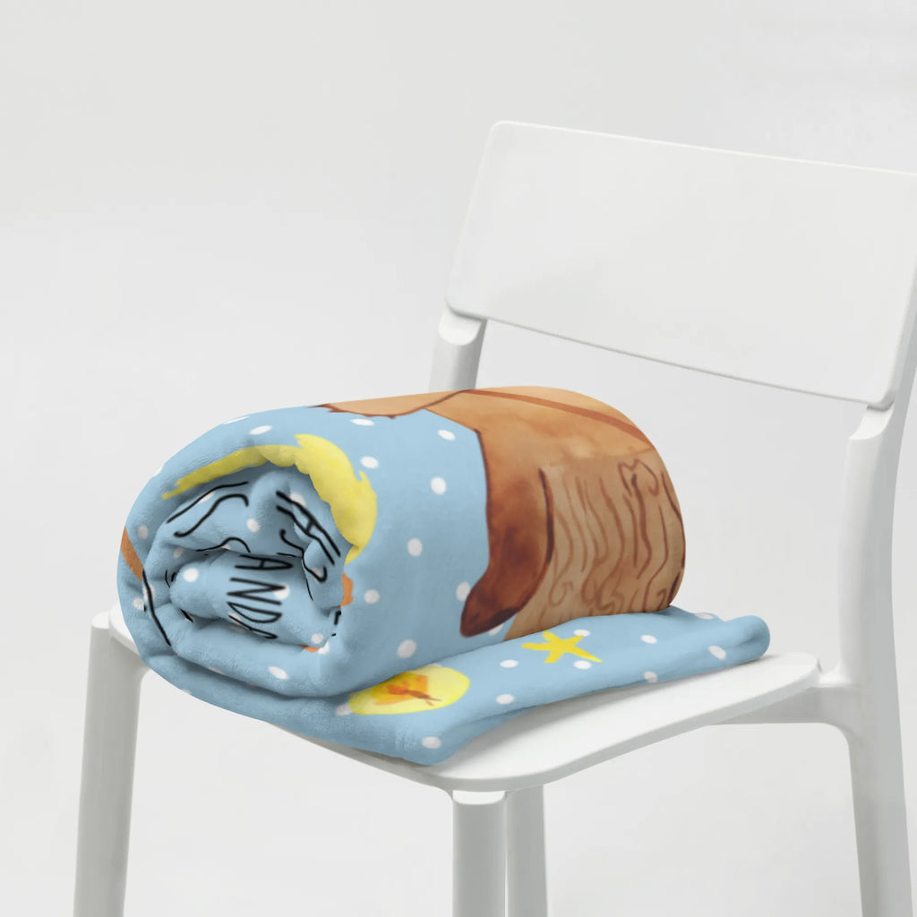 Kuscheldecke Bär & Marienkäfer Lagerfeuer Decke, Wohndecke, Sofadecke, Wolldecke, Tagesdecke, Bär, Teddy, Teddybär, Lagerfeuer