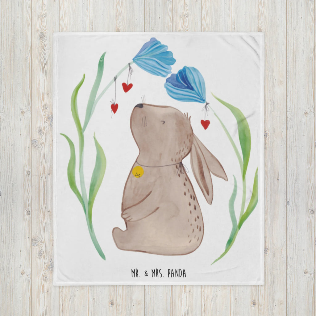 Blanket Hare flower Sofadecke, Tagesdecke, Wolldecke, Wohndecke, Decke, Ostern, Osterhase, Ostergeschenke, Osternest, Osterdeko, Geschenke zu Ostern, Ostern Geschenk, Ostergeschenke Kinder, Ostern Kinder, Geburtstag, Hase, Träume, Kind, Hoffnung, Kindergeburtstag, Schwangerschaft, Taufgeschenk, erstes Kind, Geburt, Taufe, Kaninchen