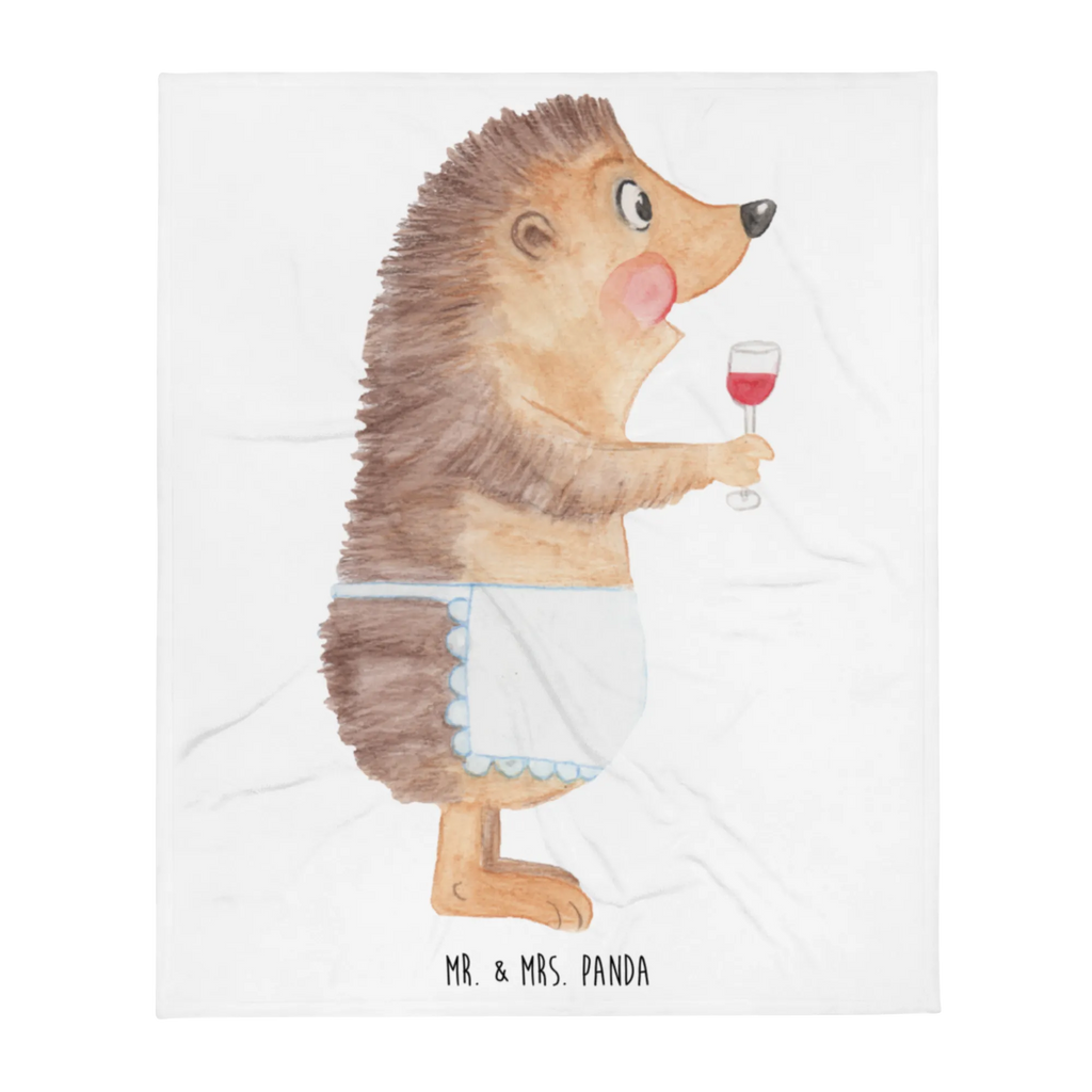 Blanket Hedgehog wine Tagesdecke, Decke, Wolldecke, Wohndecke, Sofadecke, Tiermotive, Gute Laune, lustige Sprüche, Tiere, Wein Deko, Weinglas, Wein Spruch, Geschenk Weinliebhaber, Igel, Rotwein, Weißwein, Geschenk Weintrinker, Wein trinken