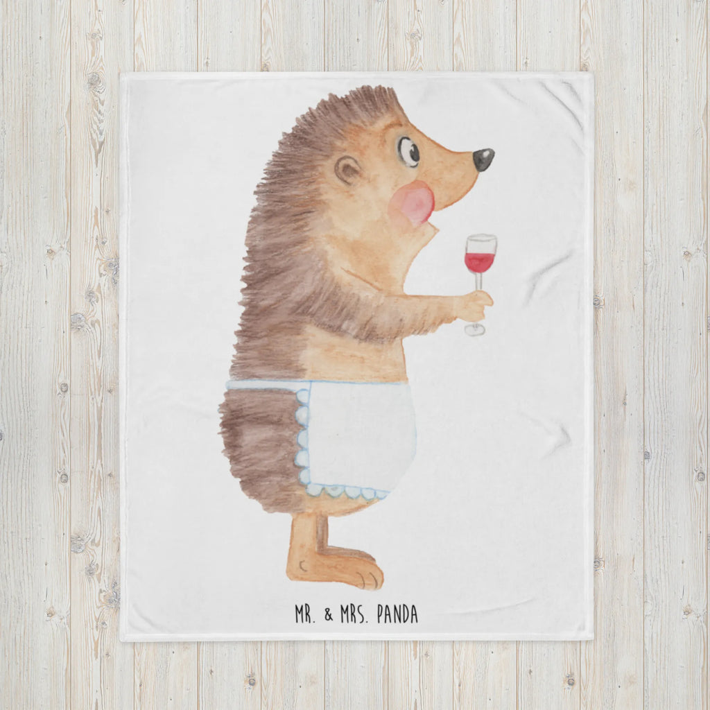Blanket Hedgehog wine Tagesdecke, Decke, Wolldecke, Wohndecke, Sofadecke, Tiermotive, Gute Laune, lustige Sprüche, Tiere, Wein Deko, Weinglas, Wein Spruch, Geschenk Weinliebhaber, Igel, Rotwein, Weißwein, Geschenk Weintrinker, Wein trinken