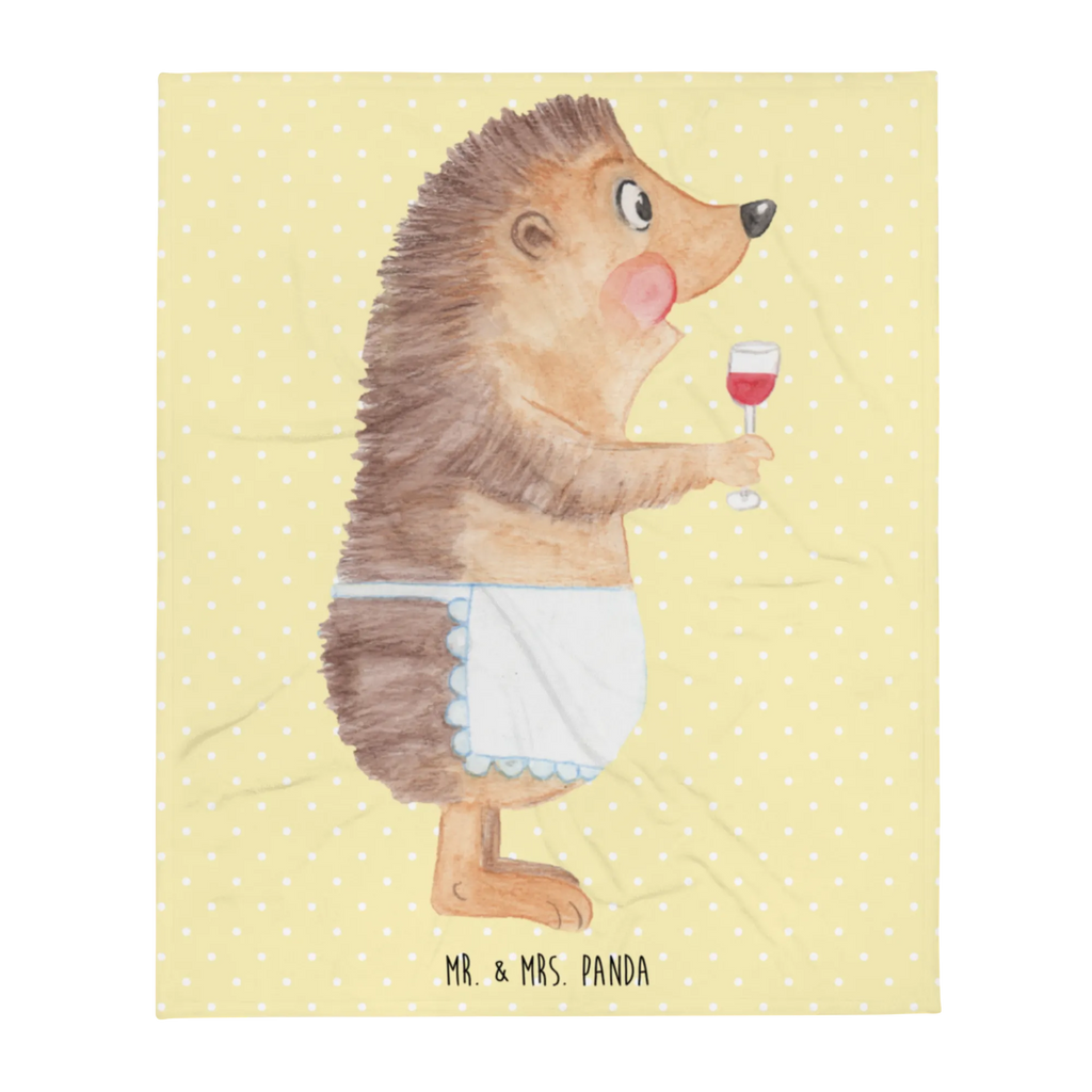 Blanket Hedgehog wine Tagesdecke, Decke, Wolldecke, Wohndecke, Sofadecke, Tiermotive, Gute Laune, lustige Sprüche, Tiere, Wein Deko, Weinglas, Wein Spruch, Geschenk Weinliebhaber, Igel, Rotwein, Weißwein, Geschenk Weintrinker, Wein trinken