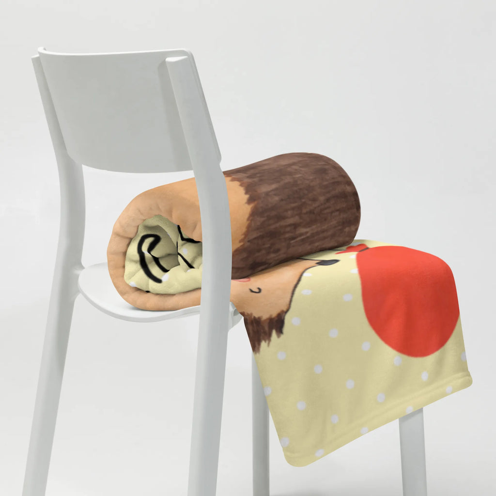 Kuscheldecke Igel Luftballon Wohndecke, Sofadecke, Wolldecke, Tagesdecke, Decke, Tiermotive, Gute Laune, lustige Sprüche, Tiere, Glückwunsch, Happy Birthday, Herzlichen Glückwunsch, Igel, Ballon, Geburtstagskind, Geburtstag