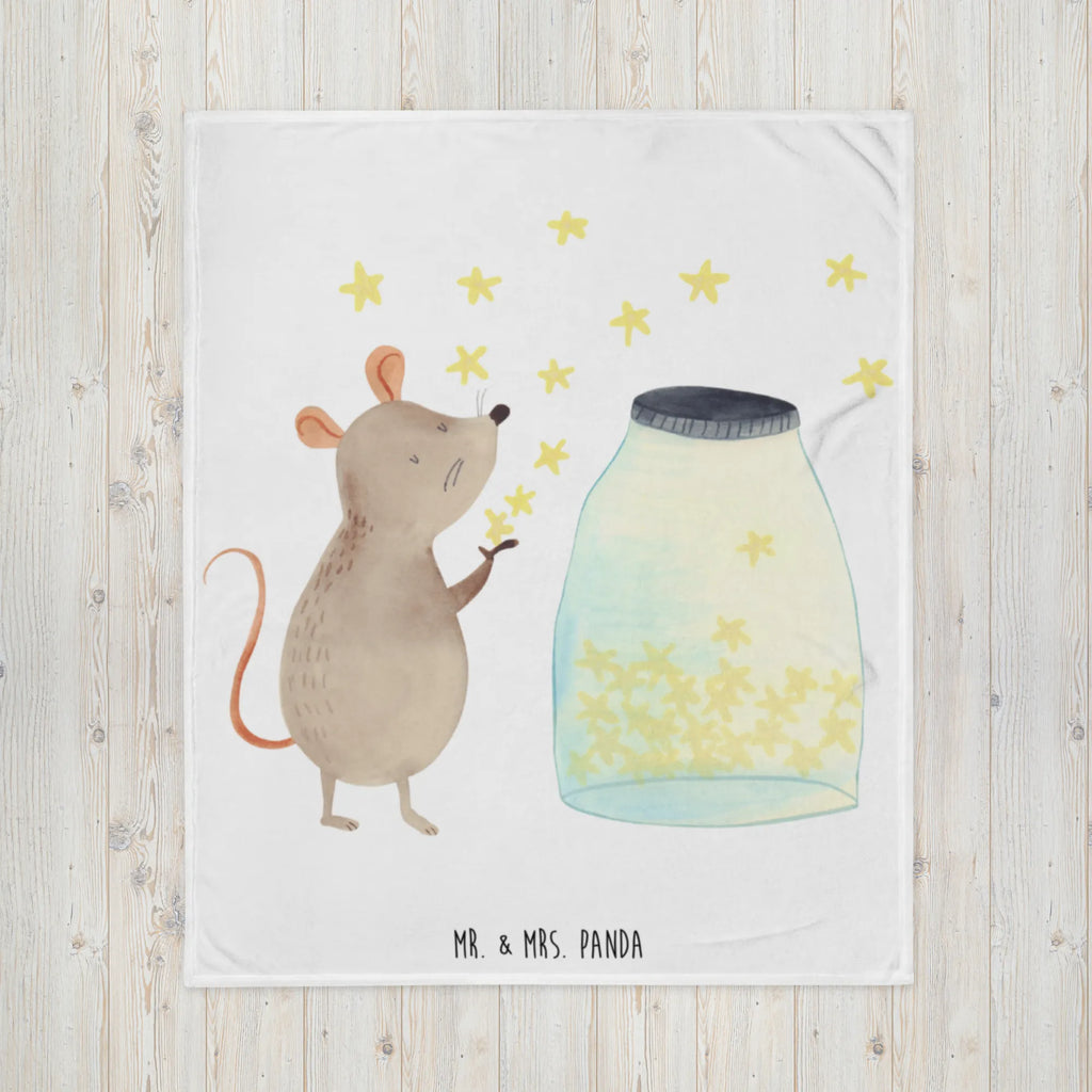 Blanket Mouse Stars Sofadecke, Tagesdecke, Wohndecke, Decke, Wolldecke, Tiermotive, Gute Laune, lustige Sprüche, Tiere, Taufe, Schwangerschaft, Kindergeburtstag, Geburtstag, Hoffnung, Wunsch, Taufgeschenk, Maus, Geburt, Träume, Kind, Sterne, erstes Kind