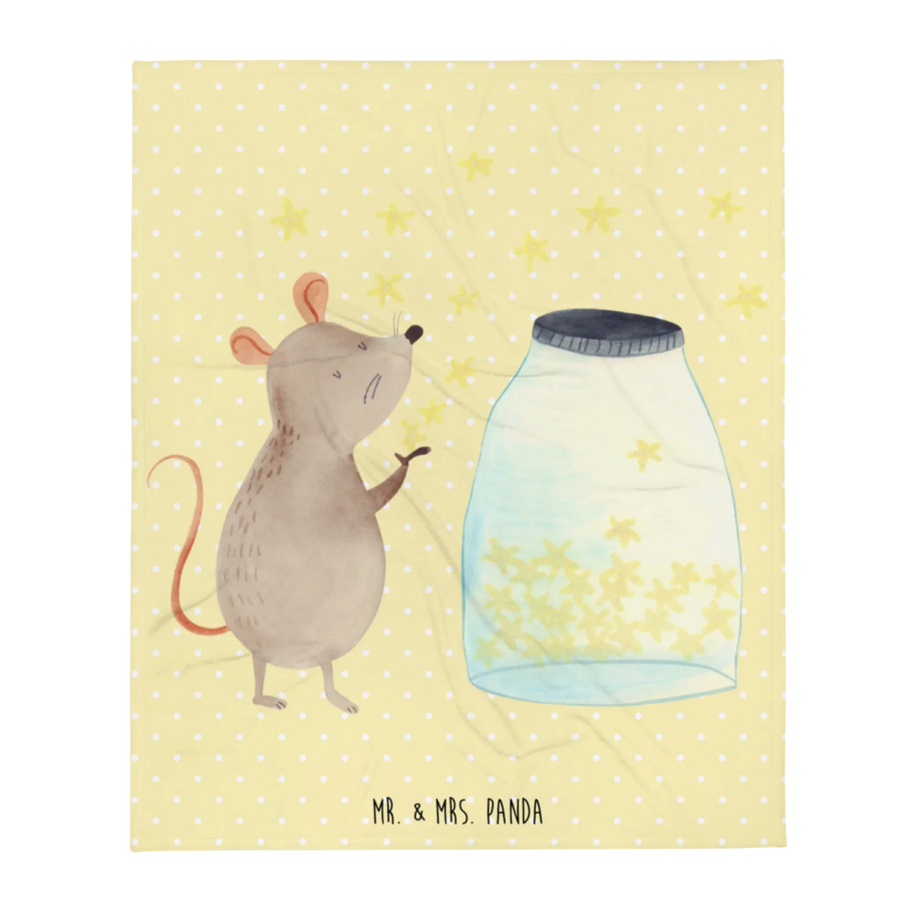 Blanket Mouse Stars Sofadecke, Tagesdecke, Wohndecke, Decke, Wolldecke, Tiermotive, Gute Laune, lustige Sprüche, Tiere, Taufe, Schwangerschaft, Kindergeburtstag, Geburtstag, Hoffnung, Wunsch, Taufgeschenk, Maus, Geburt, Träume, Kind, Sterne, erstes Kind