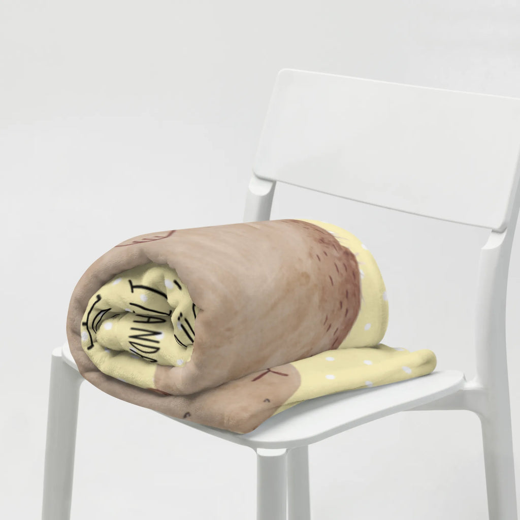 Kuscheldecke Murmeltier Tagesdecke, Sofadecke, Wohndecke, Wolldecke, Decke, Tiermotive, Gute Laune, lustige Sprüche, Tiere, Freundlichkeit, Anstand, Knigge, Fröhlichkeit, Respekt, Murmeltier