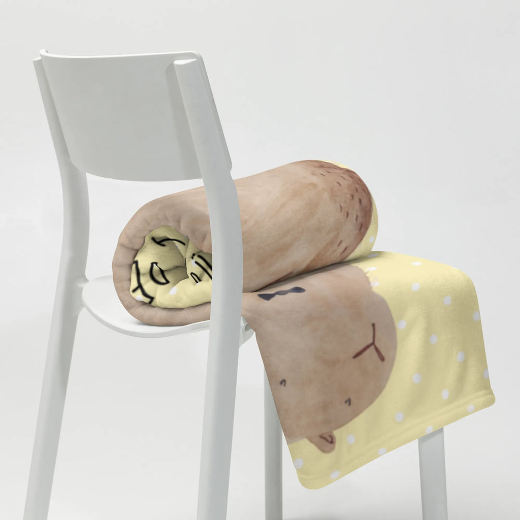 Kuscheldecke Murmeltier Tagesdecke, Sofadecke, Wohndecke, Wolldecke, Decke, Tiermotive, Gute Laune, lustige Sprüche, Tiere, Freundlichkeit, Anstand, Knigge, Fröhlichkeit, Respekt, Murmeltier