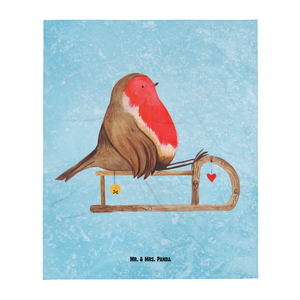 Blanket robin Sleds sofa throw, warm blanket, throw blanket, plush blanket, cozy blanket, fleece blanket, Sherpa blanket, snuggle blanket, Winter, Christmas, Christmas time, snow, bird, sleigh