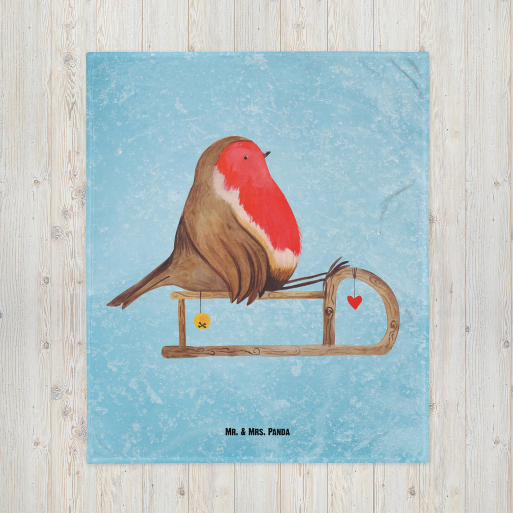 Blanket robin Sleds sofa throw, warm blanket, throw blanket, plush blanket, cozy blanket, fleece blanket, Sherpa blanket, snuggle blanket, Winter, Christmas, Christmas time, snow, bird, sleigh