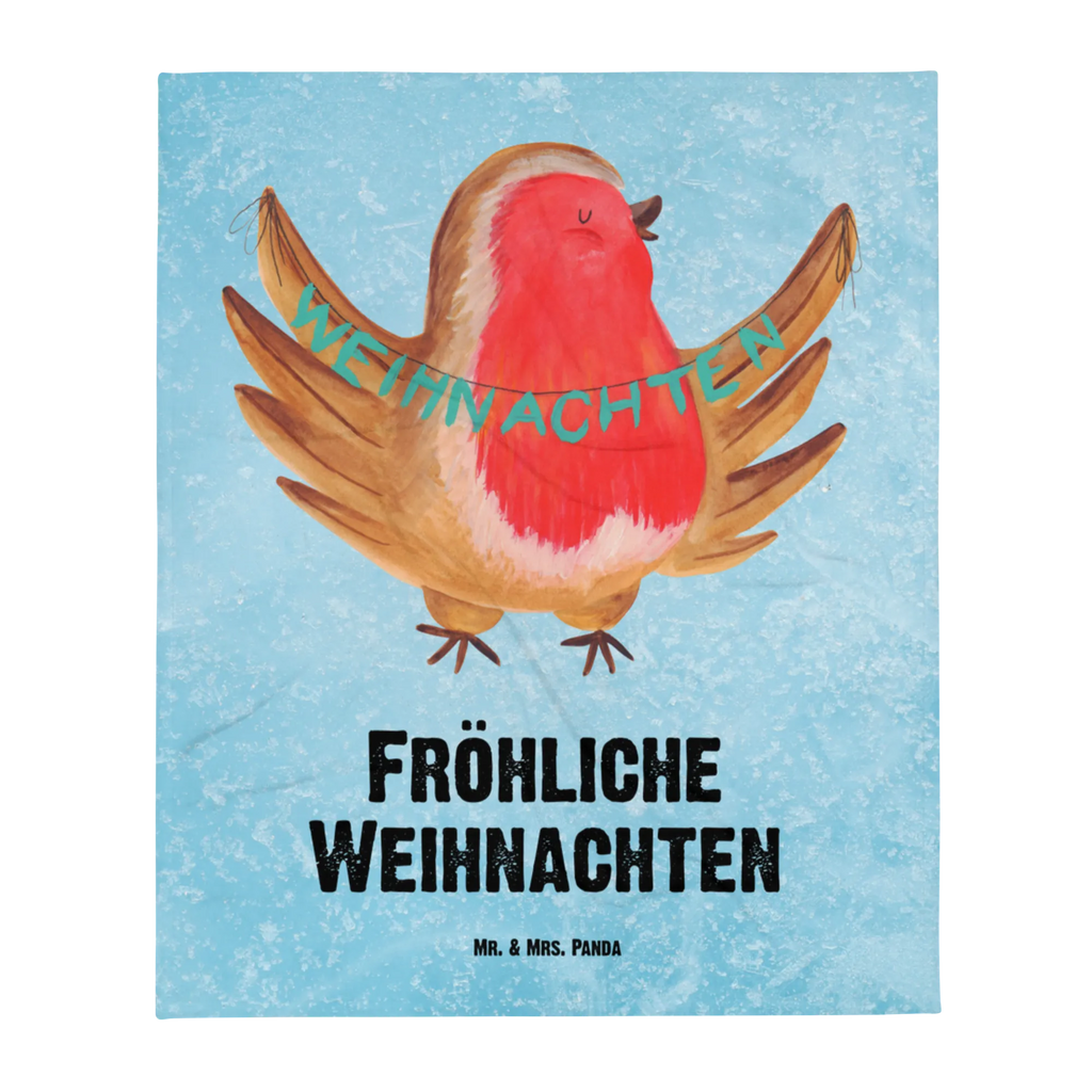 Blanket robin Christmas Wolldecke, Wohndecke, Sofadecke, Tagesdecke, Decke, Winter, Weihnachten, Weihnachtsdeko, Nikolaus, Advent, Heiligabend, Wintermotiv, xmas, Weihnachtsmotiv, Vogel, Weihnachtsgruß, Frohe Weihnachten