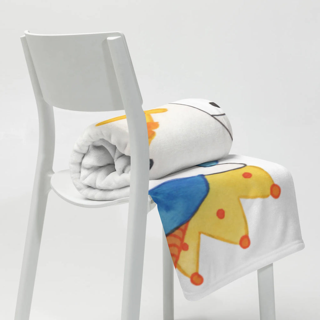 Blanket unicorn king with sword Decke, Tagesdecke, Wohndecke, Sofadecke, Wolldecke, Einhorn, Einhörner, Einhorn Deko, Unicorn, Mittelalter, König, Ritter