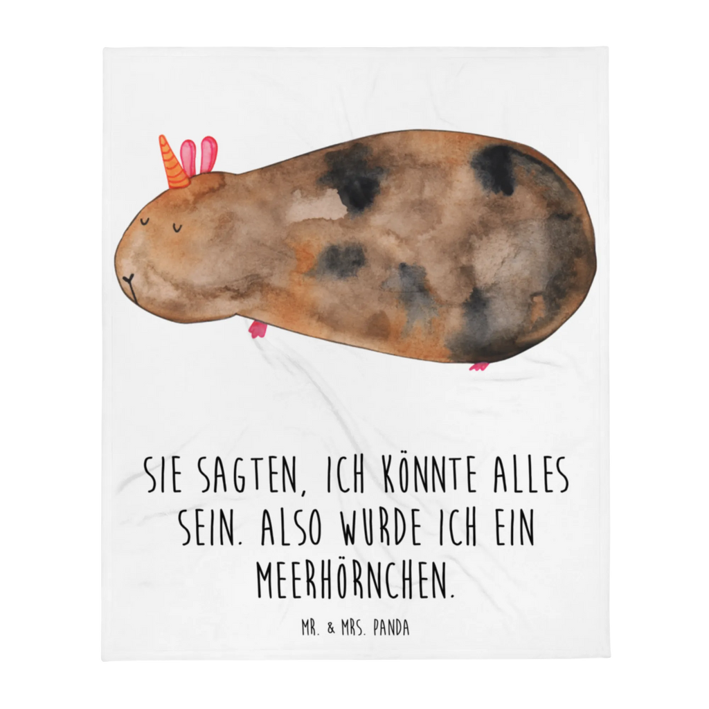 Koc Jednorożec świnka morska Decke, Wolldecke, Wohndecke, Sofadecke, Tagesdecke, Einhorn, Einhörner, Einhorn Deko, Unicorn, Meerschwein, Meericorn, Meerhörnchen, Meerschweinchen