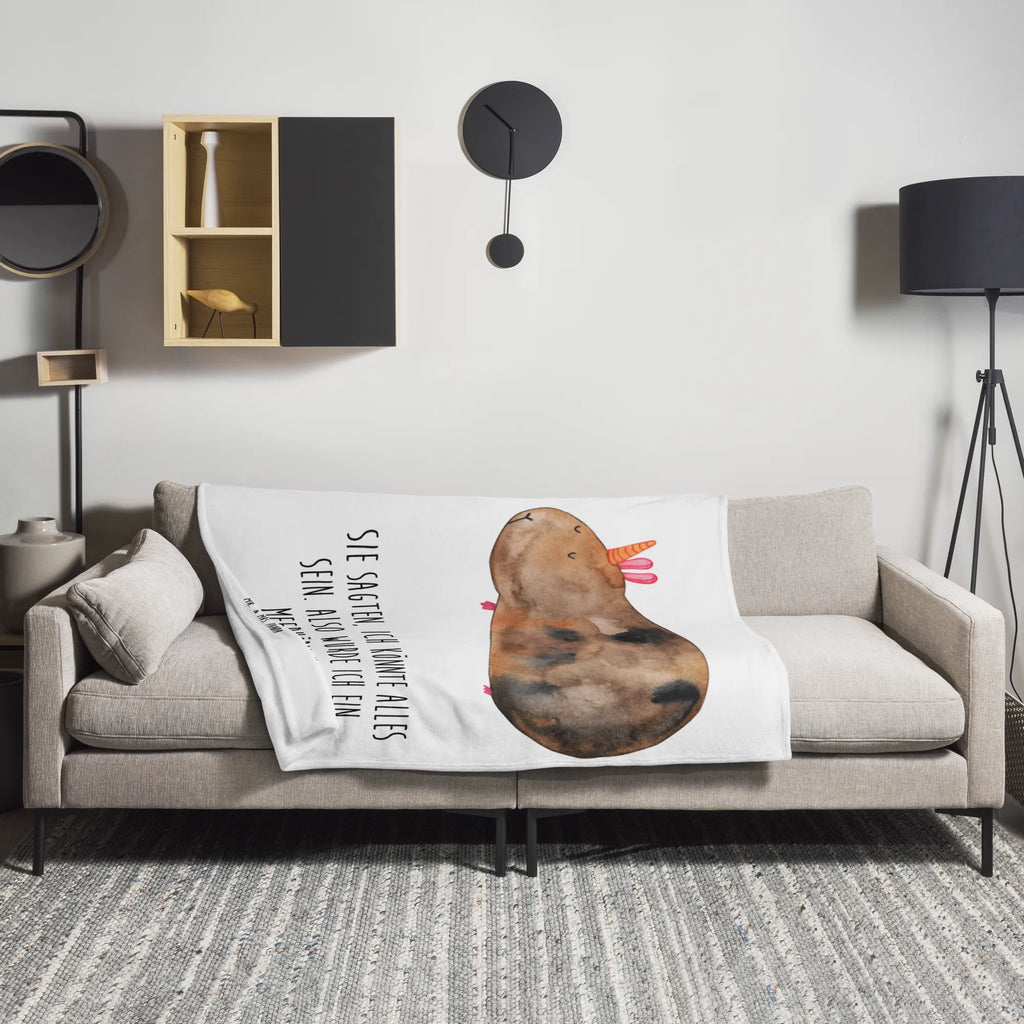 Koc Jednorożec świnka morska Decke, Wolldecke, Wohndecke, Sofadecke, Tagesdecke, Einhorn, Einhörner, Einhorn Deko, Unicorn, Meerschwein, Meericorn, Meerhörnchen, Meerschweinchen