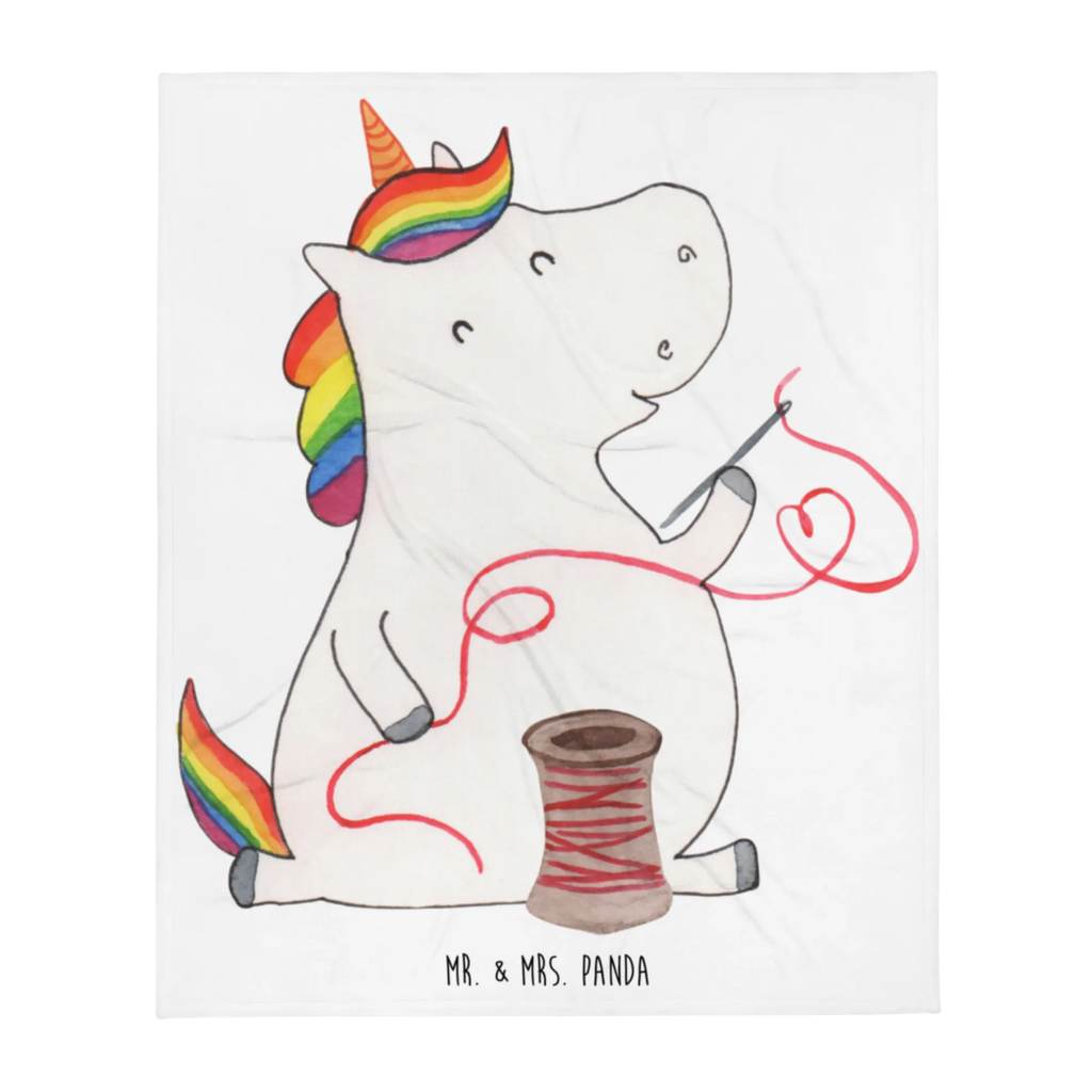 Koc Jednorożec krawcowa Wolldecke, Sofadecke, Wohndecke, Tagesdecke, Decke, Einhorn, Einhörner, Einhorn Deko, Unicorn, Näherin, Mädchen, Nähzimmer, Häkeln, basteln, Stricken, nähen, Freundin