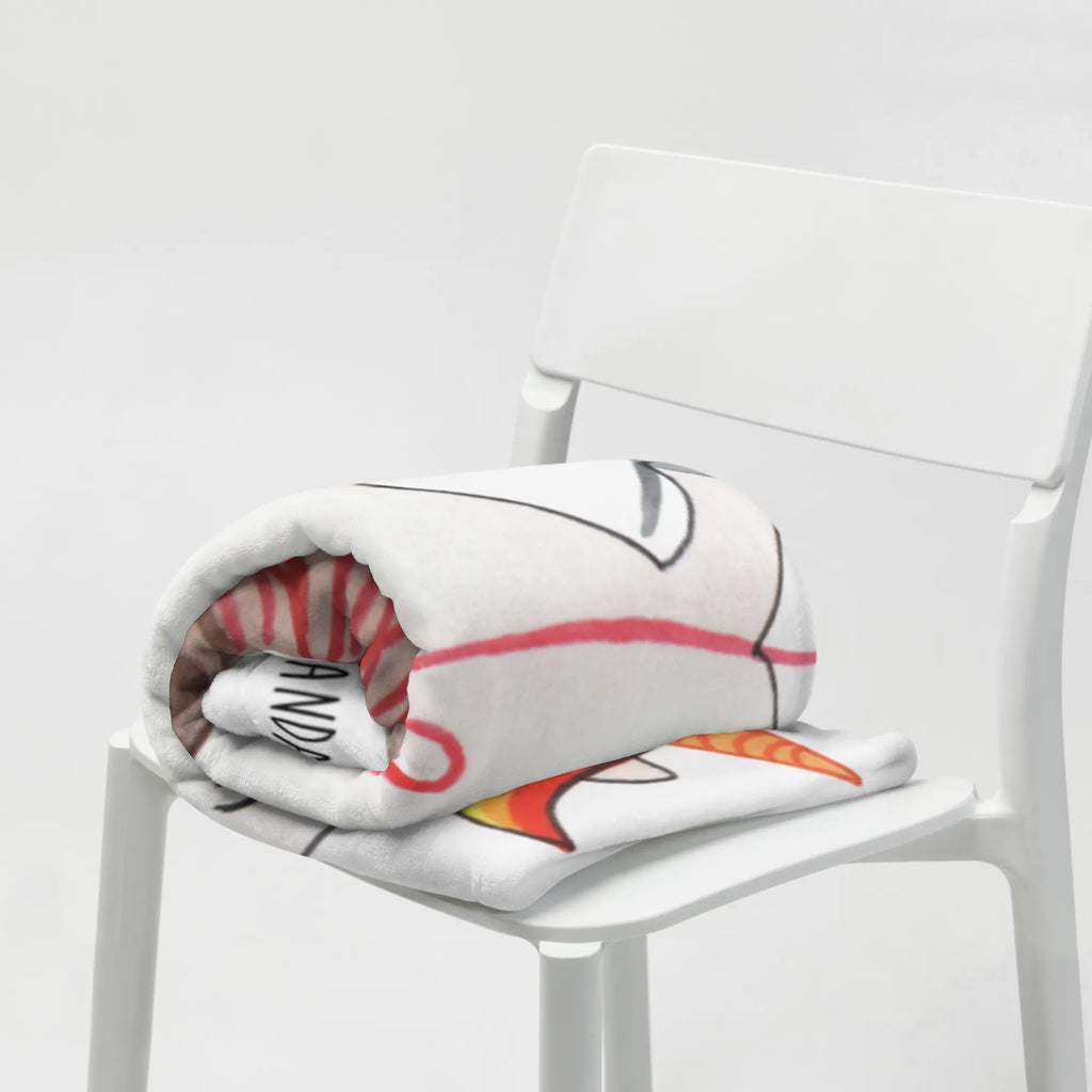 Koc Jednorożec krawcowa Wolldecke, Sofadecke, Wohndecke, Tagesdecke, Decke, Einhorn, Einhörner, Einhorn Deko, Unicorn, Näherin, Mädchen, Nähzimmer, Häkeln, basteln, Stricken, nähen, Freundin