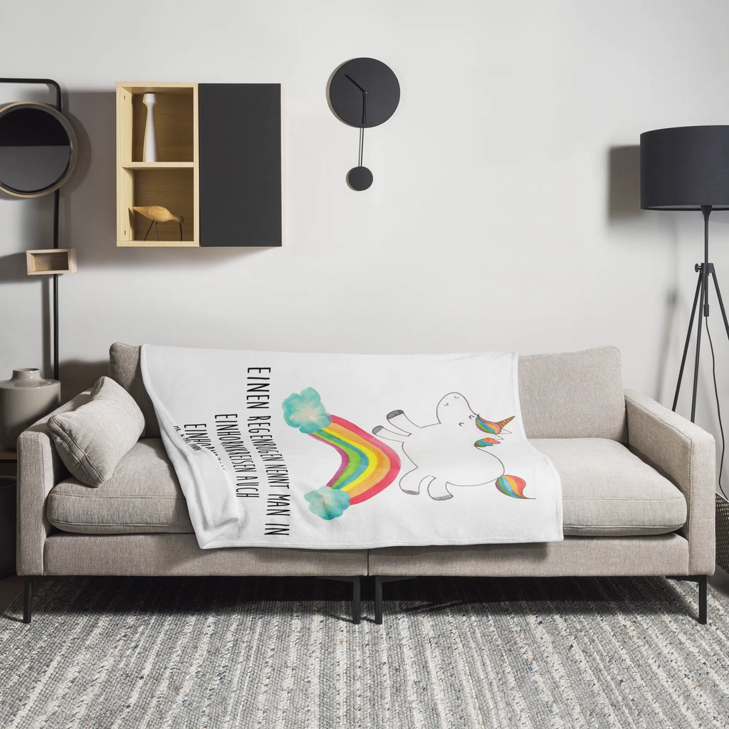 Kuscheldecke Einhorn Regenbogen Wohndecke, Sofadecke, Decke, Wolldecke, Tagesdecke, Einhorn, Einhörner, Einhorn Deko, Unicorn, Einhornautobahn, Erwachsenwerden, Regenbogen, Einhornpower, Glitzer