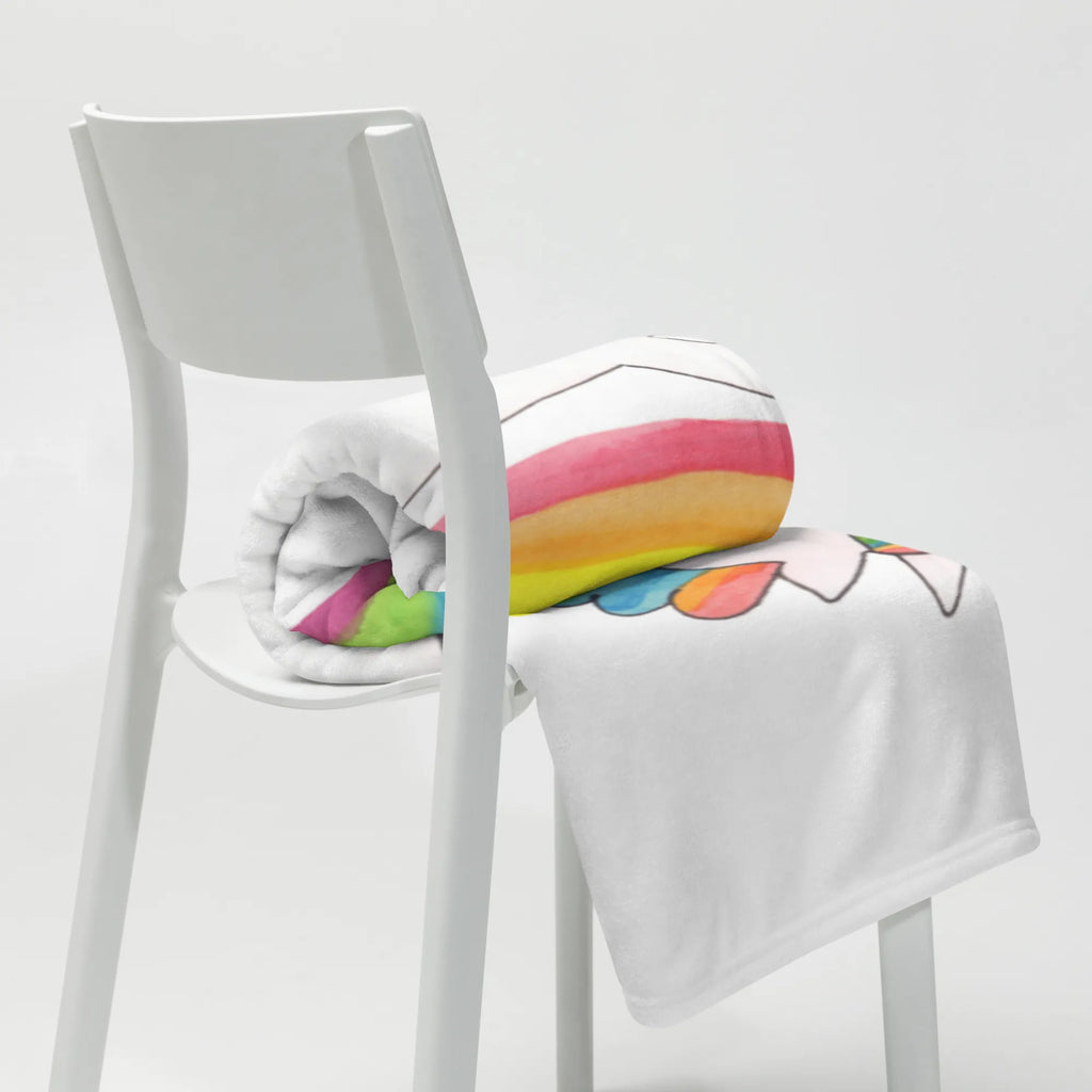 Kuscheldecke Einhorn Regenbogen Wohndecke, Sofadecke, Decke, Wolldecke, Tagesdecke, Einhorn, Einhörner, Einhorn Deko, Unicorn, Einhornautobahn, Erwachsenwerden, Regenbogen, Einhornpower, Glitzer