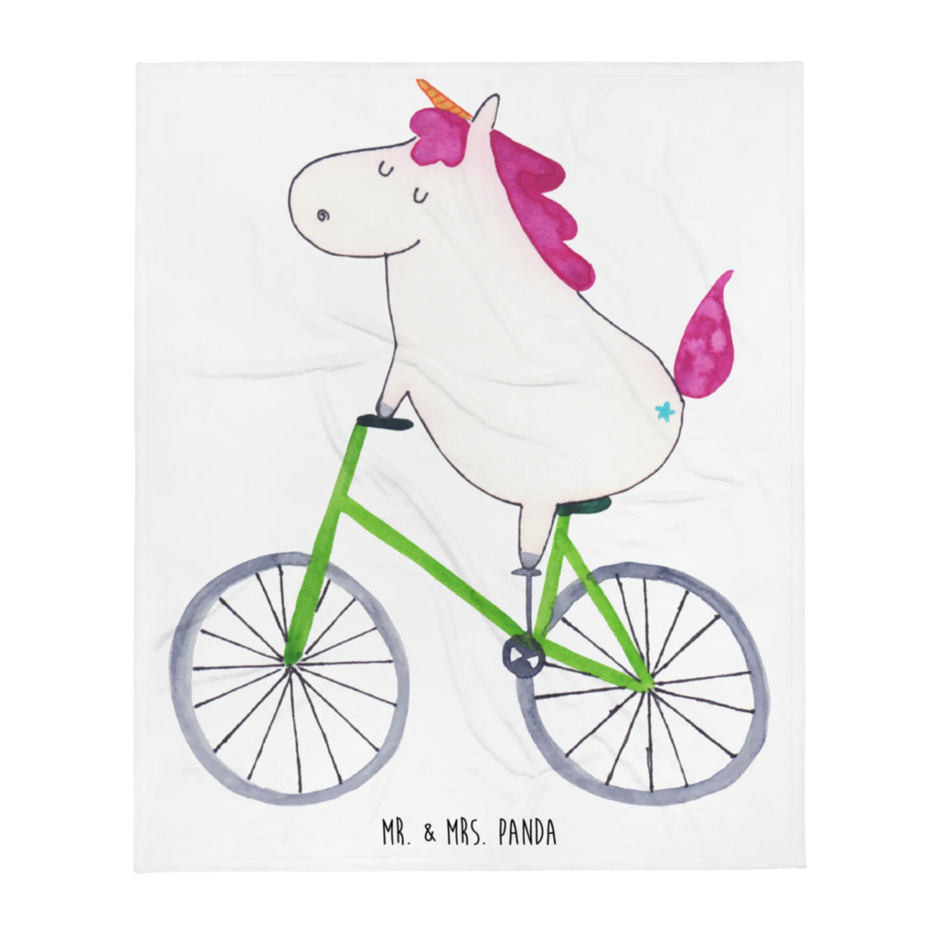 Blanket unicorn cyclist Decke, Sofadecke, Wolldecke, Wohndecke, Tagesdecke, Einhorn, Einhörner, Einhorn Deko, Unicorn, Feenstaub, Konfetti, Rad, Kummer, Luxusproblem, Radfahrer, Liebeskummer, Radfahren, Bike